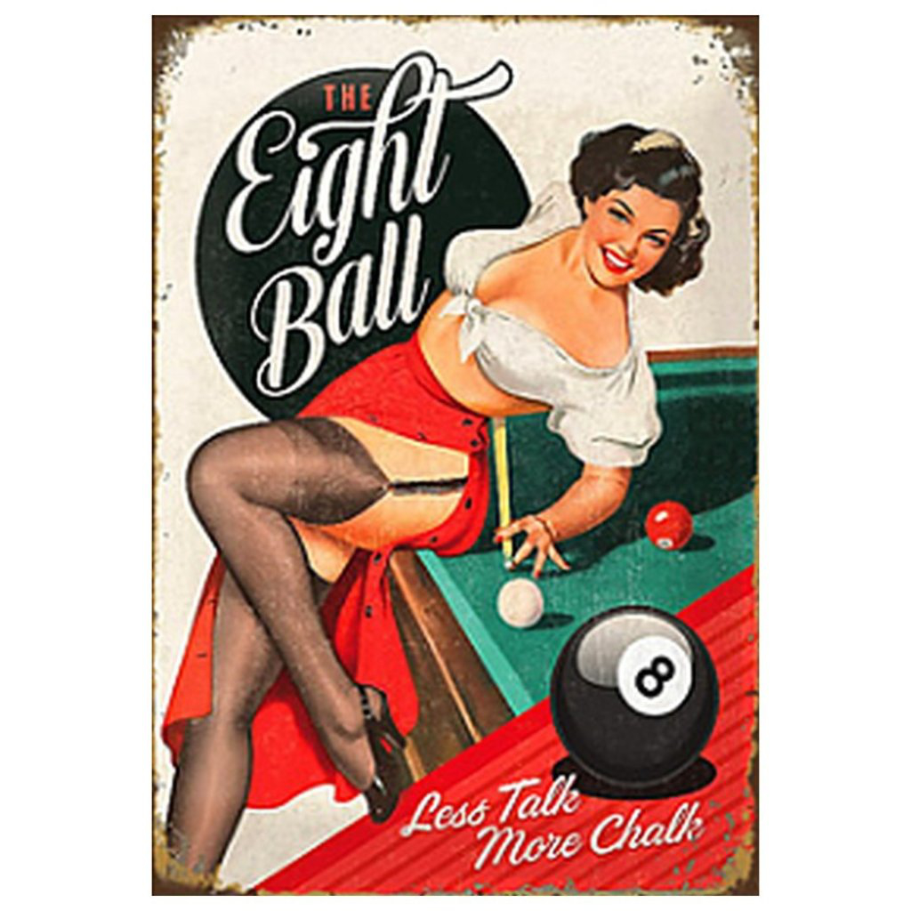 Eight Ball Pin-up