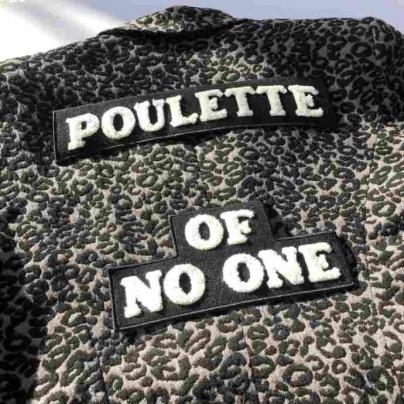 Patchs & Stickers Patch brodé « Poulette of no one »
